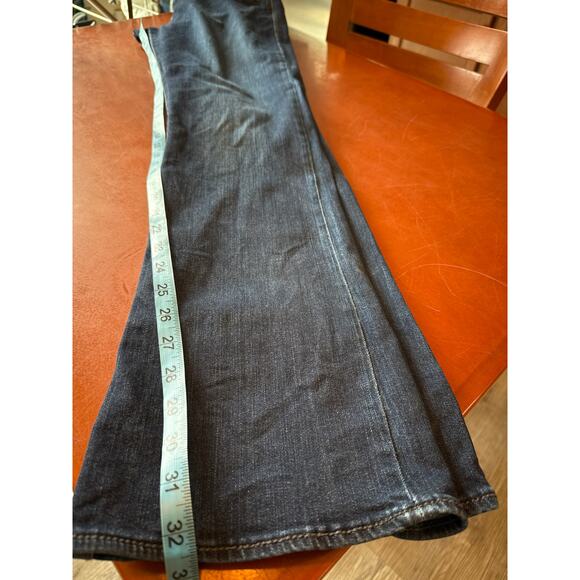 Rock & Republic Kasandra Bootcut Jeans 12M Dark Wash Studded - Picture 5 of 6